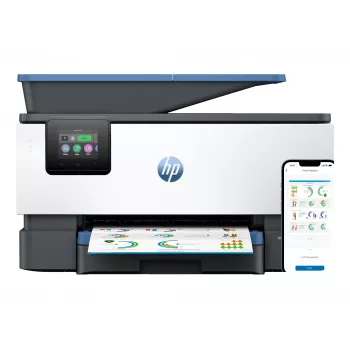 Impressora multifunções a cores sem fios HP OfficeJet Pro 9125e, Instant Ink; impressão frente e verso