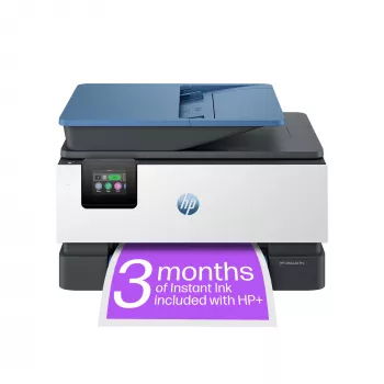 Impressora multifunções a cores sem fios HP OfficeJet Pro 9125e, Instant Ink; impressão frente e verso