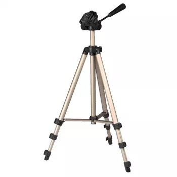 Tripé Hama Star 75 para câmaras digitais/analógicas 3 pernas preto, prateado