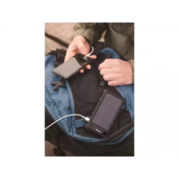 Powerbank solar para exterior Sandberg 10000, 10000 mAh, preto