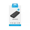 Powerbank Sandberg 20000 PD65W+2xQC3.0, 20000 mAh, iões de lítio (Li-Ion), Quick Charge 3.0, 65 W, preto
