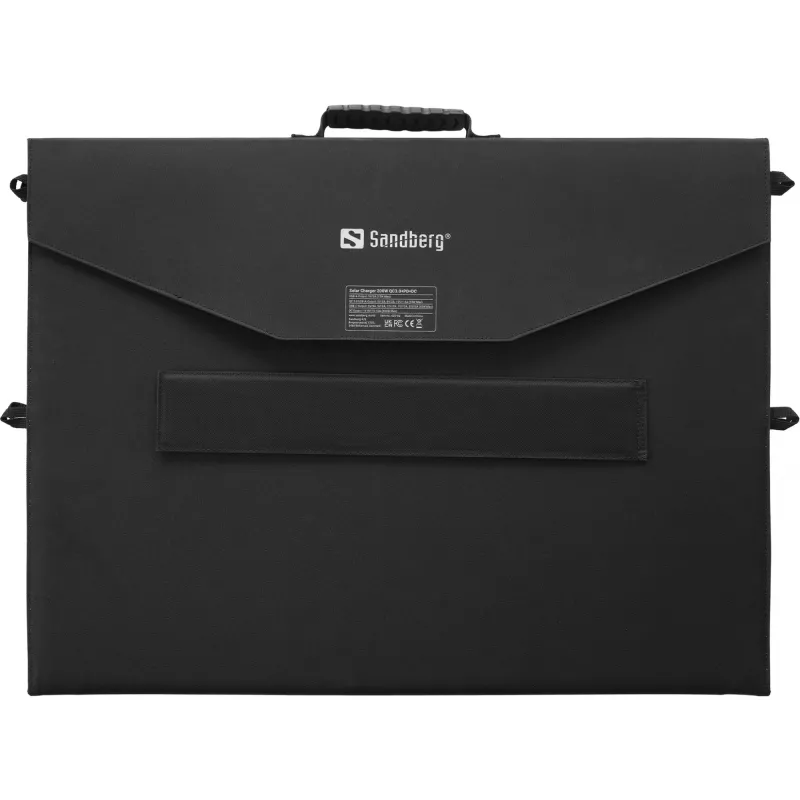 Sandberg 420-82 carregador solar de 200 W, QC3.0+PD+DC, 4 saídas (DC, 2x USB, USB-C)