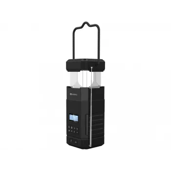 Lanterna de campismo com bateria Sandberg Survivor Lantern All-in1 10000, preto, IPX5, LED, USB C, bateria