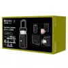 Lanterna de campismo com bateria Sandberg Survivor Lantern All-in1 10000, preto, IPX5, LED, USB C, bateria