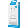 Sandberg USB-A para Lightning MFI 1M, 1 m, Lightning, USB A, branco, reto, reto