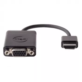 Adaptador DELL HDMI para VGA, 0,17 m, HDMI, VGA (D-Sub), macho, fêmea, reto