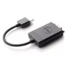 Adaptador DELL HDMI para VGA, 0,17 m, HDMI, VGA (D-Sub), macho, fêmea, reto