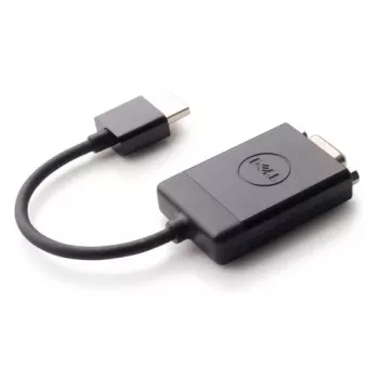 Adaptador DELL HDMI para VGA, 0,17 m, HDMI, VGA (D-Sub), macho, fêmea, reto