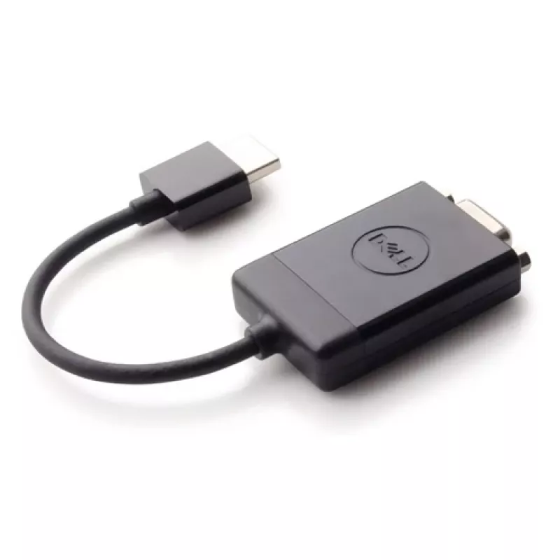 Adaptador DELL HDMI para VGA, 0,17 m, HDMI, VGA (D-Sub), macho, fêmea, reto