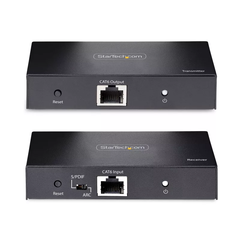Extensor AV StarTech.com 4K70IC-EXTEND-HDMI transmissor e recetor AV preto