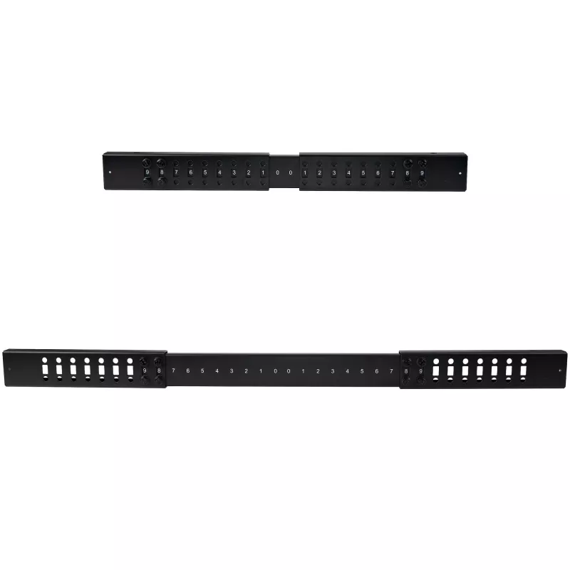Rack de servidor móvel open-frame StarTech.com 4 postes 18U, rack de rede de 19 polegadas de quatro postes com rodas, rack rolante com profundidade ajustável para equipamento de computador/AV/dados/IT – rodas, pés niveladores ou montagem no chão