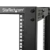 Rack de servidor móvel open-frame StarTech.com 4 postes 25U, rack de rede de 19 polegadas de quatro postes com rodas, rack rolante com profundidade ajustável para equipamento de computador/AV/dados/IT – rodas, pés niveladores ou montagem no chão