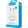 Cabo telefónico Sandberg RJ11-RJ11 5 m, 5 m, RJ11, RJ11, macho, macho, branco