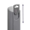 Extensão de energia Qoltec 50275 1.8m 5 tomadas AC interior cinzento