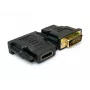 Adaptador Sandberg DVI-M - HDMI-F, DVI, HDMI, preto