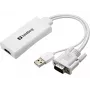 Conversor Sandberg VGA+Áudio para HDMI