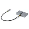 Hub USB-C de 4 portas StarTech.com com Power Delivery Pass-Through de 100W – 2x USB-A + 2x USB-C – USB 3.0 5Gbps – cabo de 1ft (30cm) – Hub USB Type-C para USB-A/C portátil