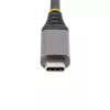Hub USB-C de 3 portas StarTech.com com Ethernet - 3x portas USB-A, Gigabit Ethernet RJ45, USB 3.0 5Gbit/s, alimentado pelo bus, cabo de 30 cm - Adaptador hub USB Type-C para portátil com Gigabit Ethernet
