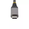 Hub USB-C de 4 portas StarTech.com - 5Gbit/s - alimentado pelo bus - Hub USB-C para 4x USB-A com entrada de alimentação auxiliar opcional - hub USB portátil para secretária/portátil - cabo de 30 cm - Hub de expansão USB