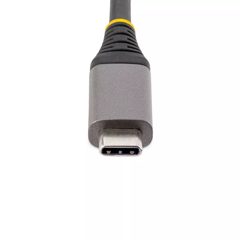Hub USB-C de 4 portas StarTech.com - 5Gbit/s - alimentado pelo bus - Hub USB-C para 4x USB-A com entrada de alimentação auxiliar opcional - hub USB portátil para secretária/portátil - cabo de 30 cm - Hub de expansão USB
