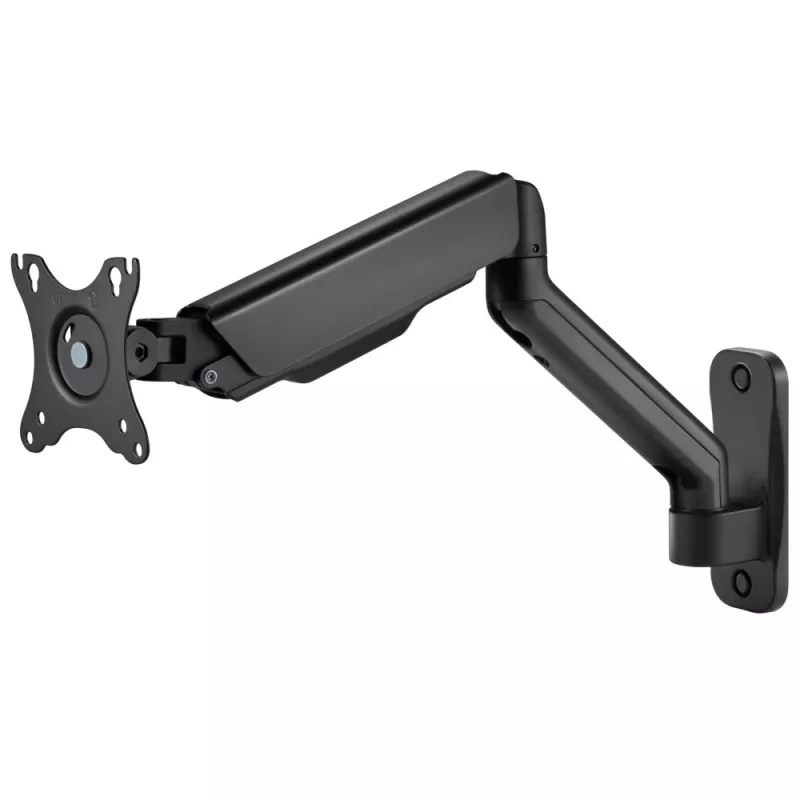 Techly ICA-LCD G112E suporte de parede giratório com mola a gás, para 1 ecrã de 17-32 polegadas (43-81,3 cm), 9 kg