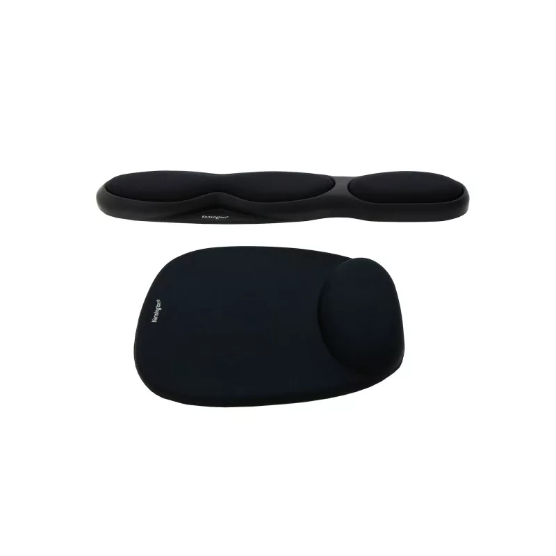 Apoio de pulso para teclado Kensington Foam preto, preto, Taiwan, 150 g, 1 unid.