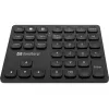 Teclado numérico Sandberg Wireless Numeric Keypad Pro membrana 36 teclas