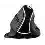 Rato vertical sem fios Sandberg Wireless Vertical Mouse Pro, destro, design vertical, ótico, RF Wireless, 1600 DPI, preto