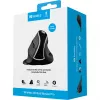 Rato vertical sem fios Sandberg Wireless Vertical Mouse Pro, destro, design vertical, ótico, RF Wireless, 1600 DPI, preto