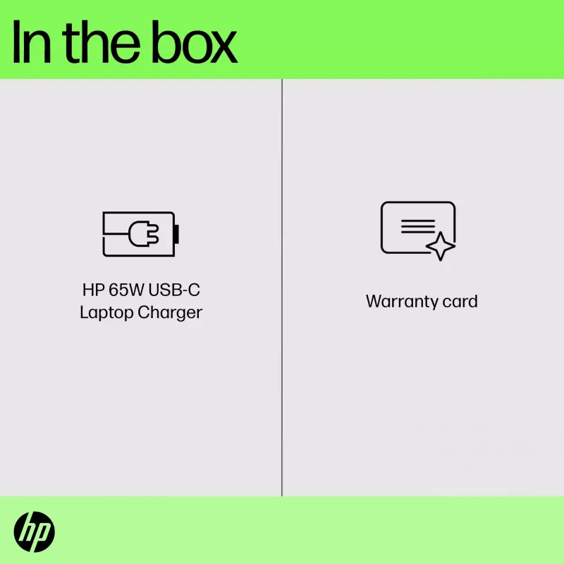 Carregador para portátil HP USB-C 65W, Portátil, Interior, 90 V, 47 - 63 Hz, 65 W, 5 - 20 V