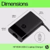 Carregador para portátil HP USB-C 65W, Portátil, Interior, 90 V, 47 - 63 Hz, 65 W, 5 - 20 V