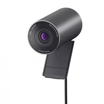 Webcam DELL Pro 2K – WB5023, 2560 x 1440 píxeis, Full HD, 60 fps, 1280x720@24fps, 1280x720@30fps, 1280x720@60fps, 1920x1080@24fps, 1920x1080@30fps, 1920x1080@60fps,..., 4x, Auto