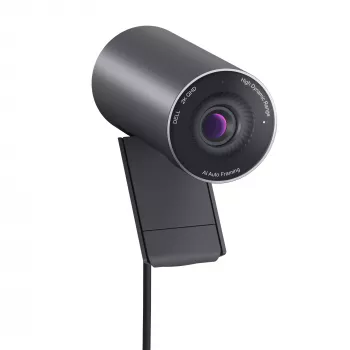Webcam DELL Pro 2K – WB5023, 2560 x 1440 píxeis, Full HD, 60 fps, 1280x720@24fps, 1280x720@30fps, 1280x720@60fps, 1920x1080@24fps, 1920x1080@30fps, 1920x1080@60fps,..., 4x, Auto