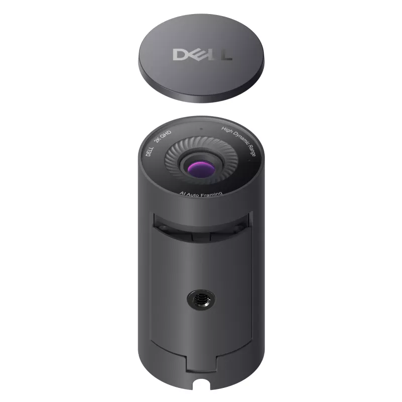 Webcam DELL Pro 2K – WB5023, 2560 x 1440 píxeis, Full HD, 60 fps, 1280x720@24fps, 1280x720@30fps, 1280x720@60fps, 1920x1080@24fps, 1920x1080@30fps, 1920x1080@60fps,..., 4x, Auto