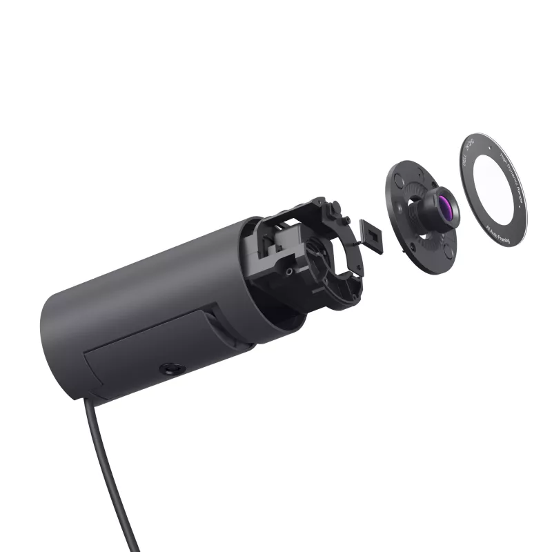 Webcam DELL Pro 2K – WB5023, 2560 x 1440 píxeis, Full HD, 60 fps, 1280x720@24fps, 1280x720@30fps, 1280x720@60fps, 1920x1080@24fps, 1920x1080@30fps, 1920x1080@60fps,..., 4x, Auto