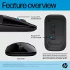 Rato HP Z3700 Dual Preto, ambidestro, RF Wireless, 1600 DPI, Preto