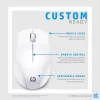 Rato sem fios HP 220 (branco neve), Ótico, RF Wireless, Branco