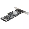 Placa SATA PCIe StarTech.com de 8 portas – Placa de expansão PCI Express 6 Gbit/s SATA com 4 controladores host – Placa controladora SATA PCIe – PCI-e x4 Gen 2 para SATA III – SATA HDD/SSD