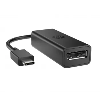 Adaptador HP USB-C para DisplayPort G2, 0,12 m, DisplayPort, USB Type-C, Conector fêmea, Conector macho, 7680 x 4320 píxeis