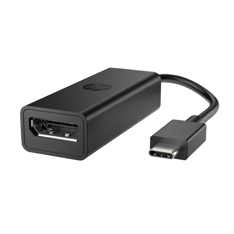 HP 8Y8Y1AA adaptador de USB-C para DisplayPort G2, 8K (7680 x 4320), preto