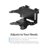 StarTech.com ACCSMNT suporte para thin client – suporte de montagem VESA, para Intel NUC / Mac Mini, computador de secretária pequeno, 5 kg, preto, plástico/aço