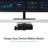 StarTech.com ACCSMNT suporte para thin client – suporte de montagem VESA, para Intel NUC / Mac Mini, computador de secretária pequeno, 5 kg, preto, plástico/aço