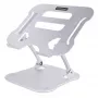 Suporte para portátil StarTech.com para secretária, suporte ergonómico para portátil de altura ajustável, alumínio, portátil, suporta até 10 kg, suporte dobrável para portátil para secretária – elevação/suporte inclinado para notebook