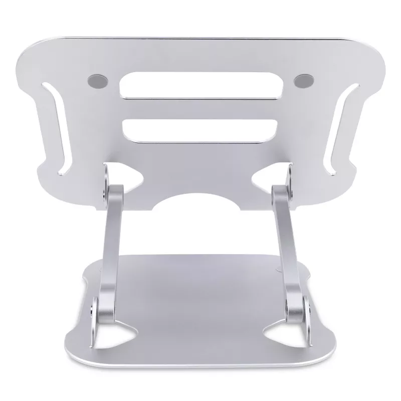 Suporte para portátil StarTech.com para secretária, suporte ergonómico para portátil de altura ajustável, alumínio, portátil, suporta até 10 kg, suporte dobrável para portátil para secretária – elevação/suporte inclinado para notebook