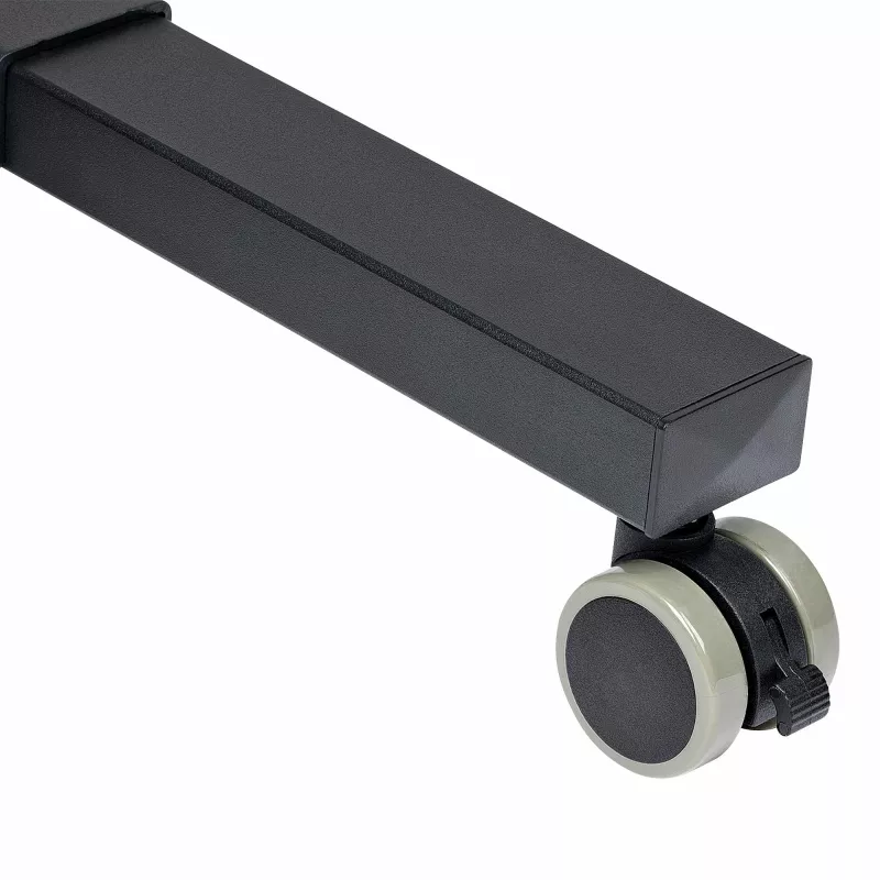 Suporte/carrinho móvel para projetor e portátil StarTech.com – suporte robusto e portátil para projetor (2 prateleiras, cada uma com capacidade de 10 kg) – carrinho de altura ajustável para apresentações com rodas bloqueáveis
