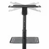 Suporte/carrinho móvel para projetor e portátil StarTech.com – suporte robusto e portátil para projetor (2 prateleiras, cada uma com capacidade de 10 kg) – carrinho de altura ajustável para apresentações com rodas bloqueáveis