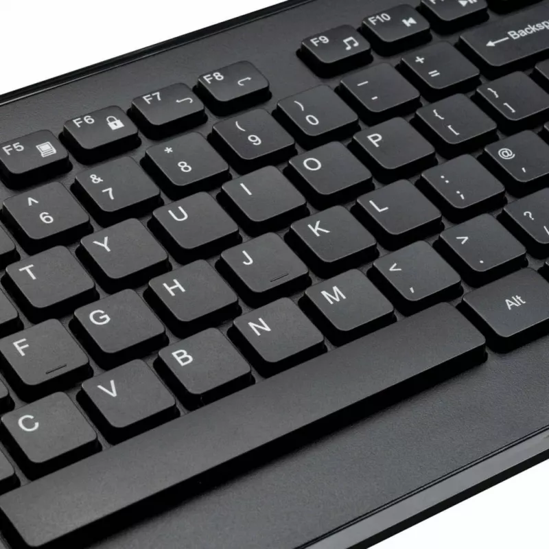 Targus AKM610NO Teclado Rato incluído Universal RF Wireless QWERTY Nórdico Preto