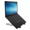 Targus AWU100205GL suporte para portátil com hub USB de 4 portas, 25,4–39,6 cm (10–15,6 polegadas), prateado