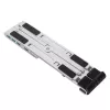 Targus AWU100205GL suporte para portátil com hub USB de 4 portas, 25,4–39,6 cm (10–15,6 polegadas), prateado