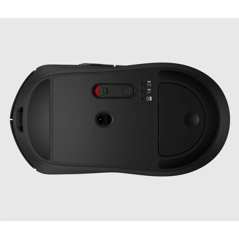 Rato sem fios recarregável HP 700, ambidestro, RF Wireless + Bluetooth, 6000 DPI, preto